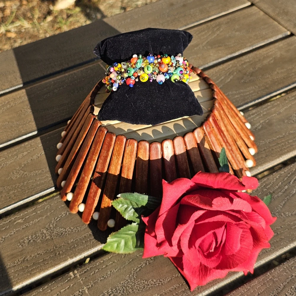 Handmade beaded bracelet - Picture 2 of 7